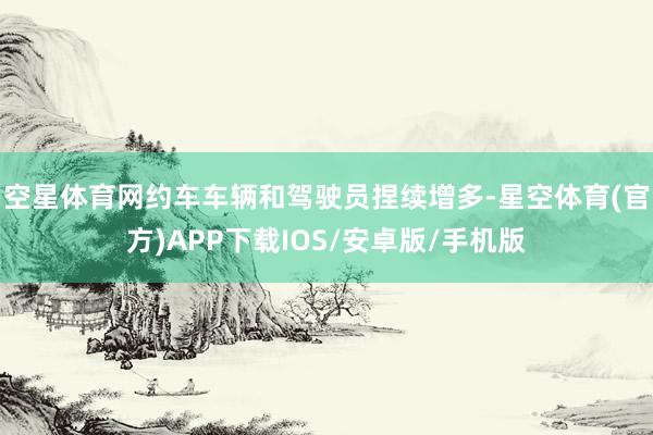 空星体育网约车车辆和驾驶员捏续增多-星空体育(官方)APP下载IOS/安卓版/手机版